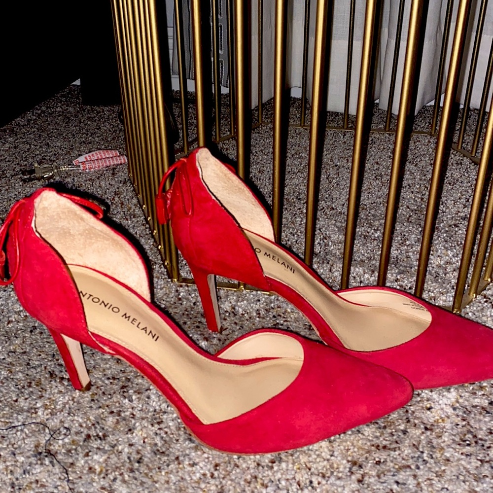 Women’s Antonio melani heels red size 8